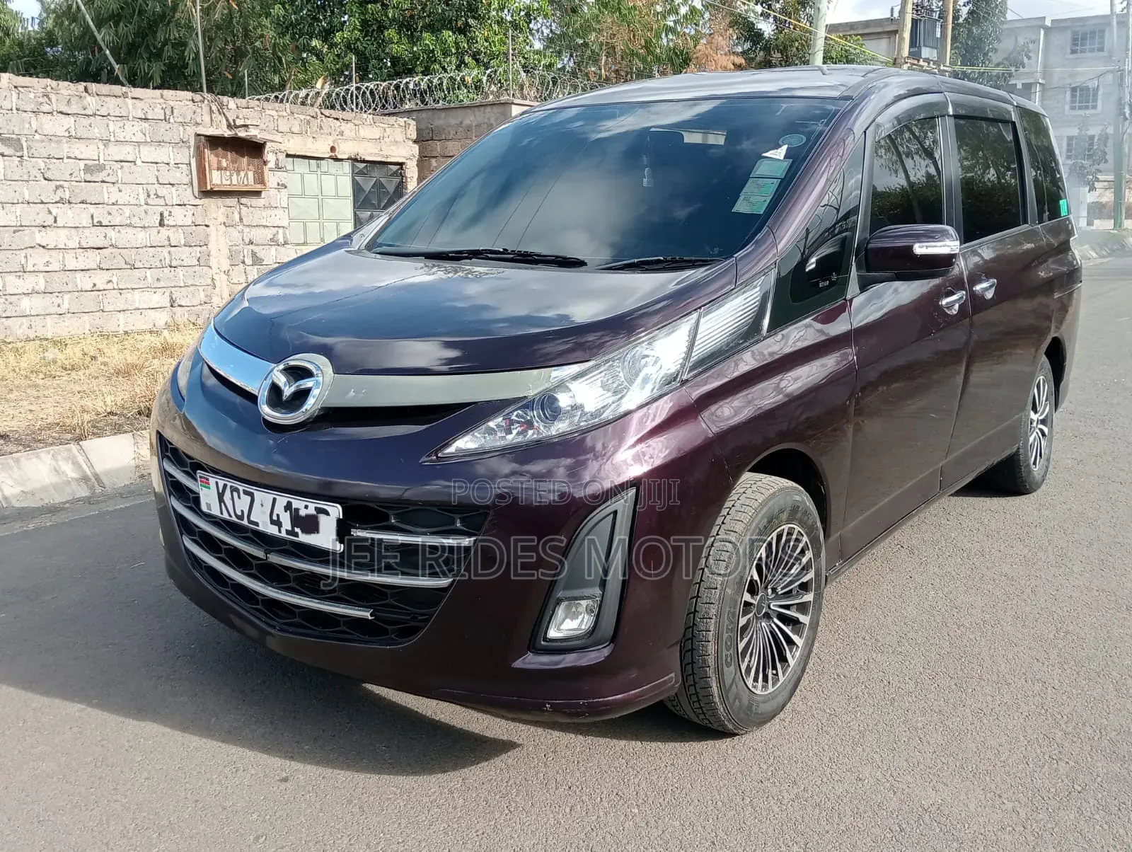 Mazda Biante 2013 Purple
