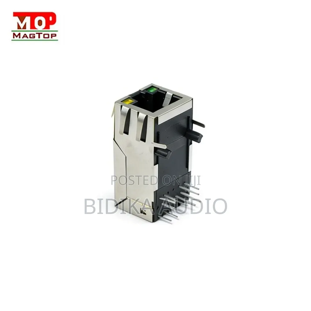 RJ45 to 4 XLR Audio Connector Adapter Panel Mount