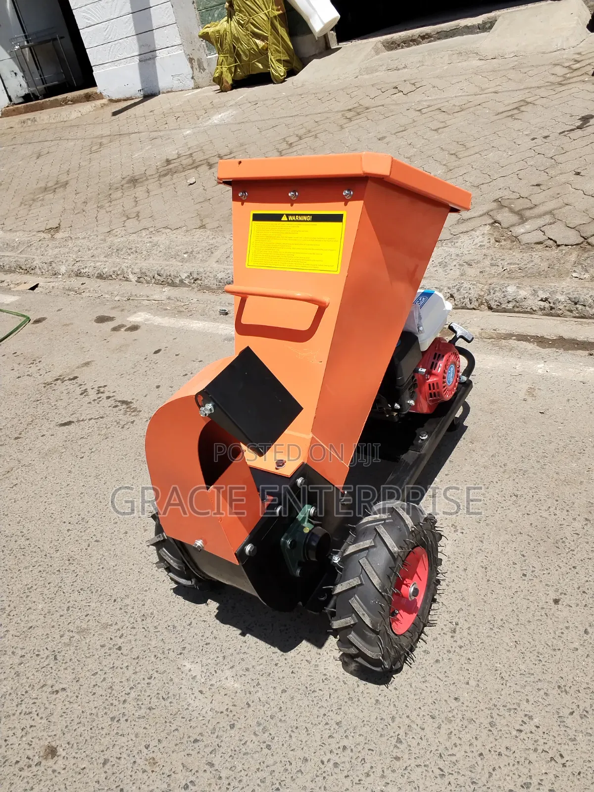 8hp Petrol Engine Wood Chipper