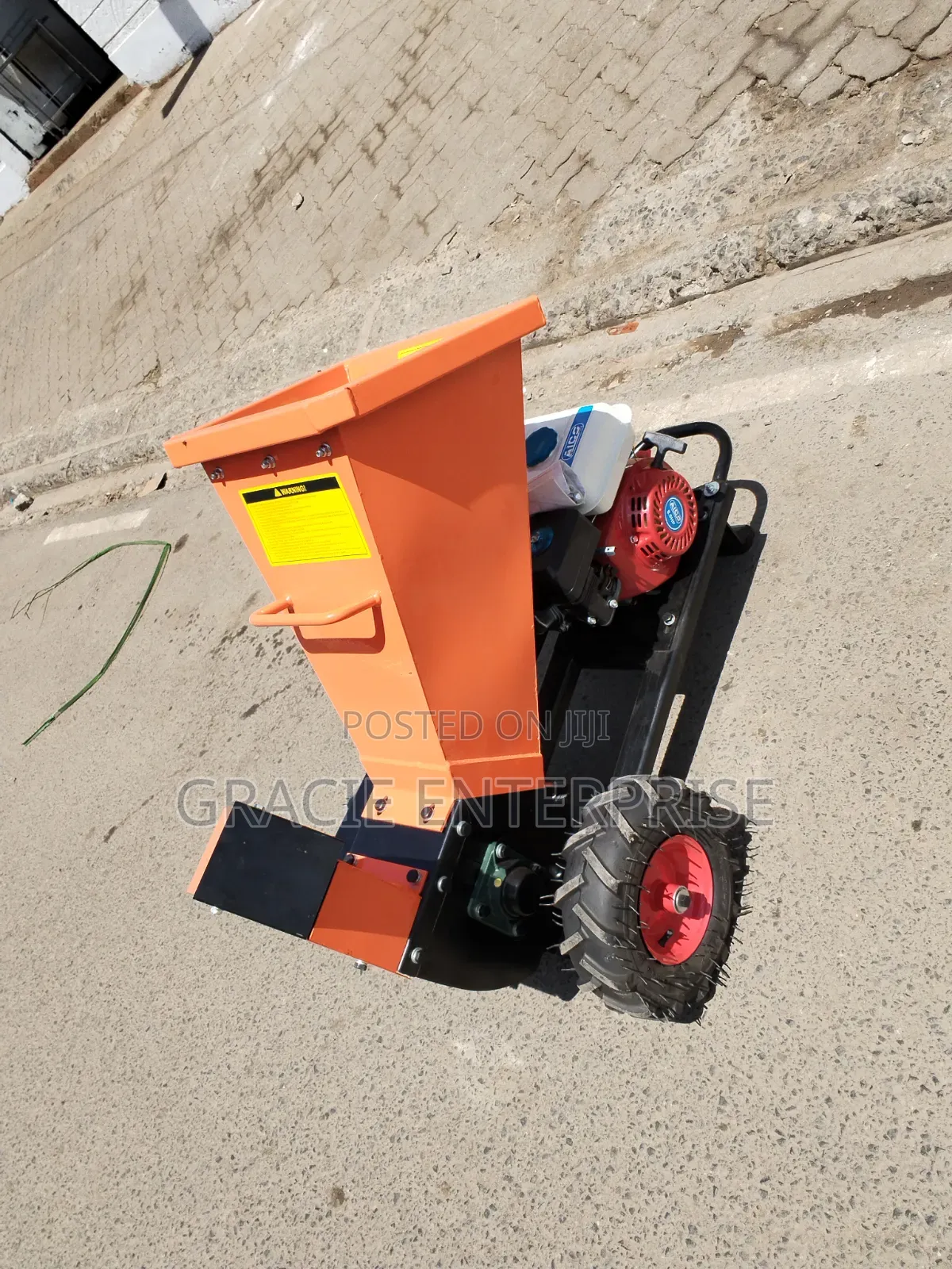 8hp Petrol Engine Wood Chipper