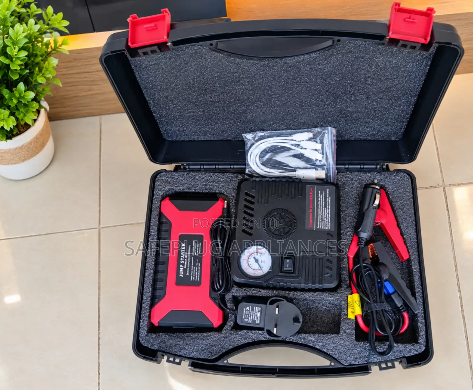 Portable Automotive Battery Booster for Cars and Travel