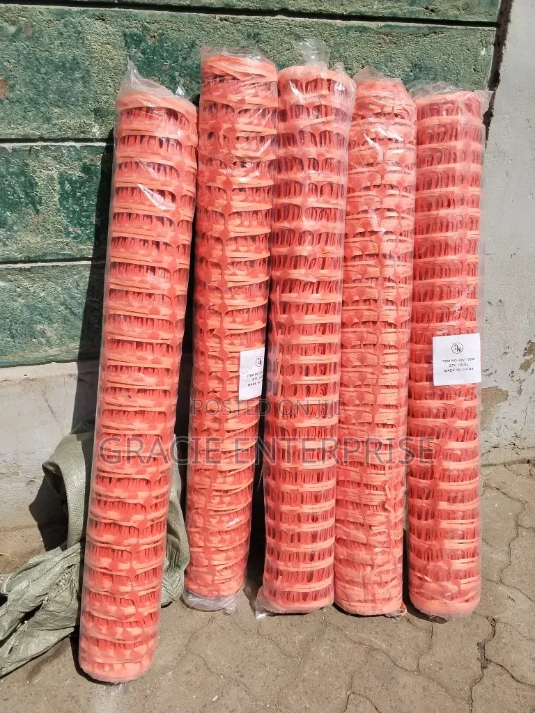 Orange Barrier Safety Net