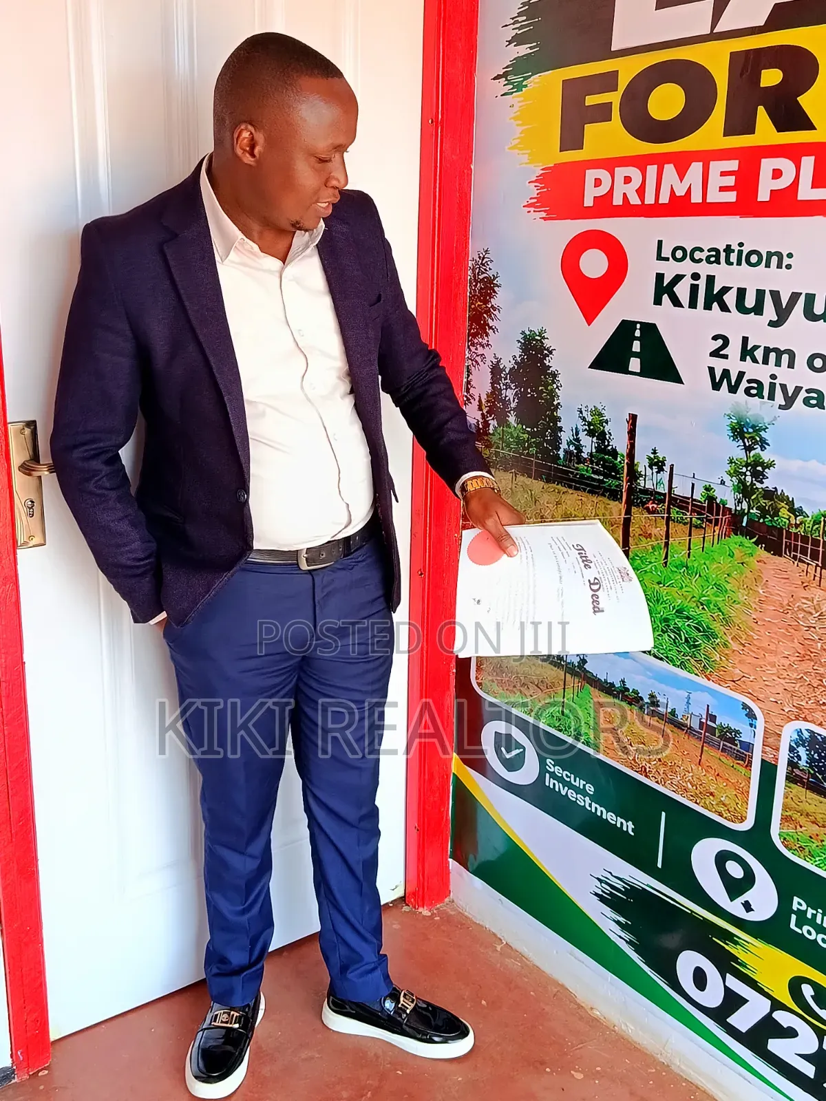 Kikuyu Plots for Sale Agent