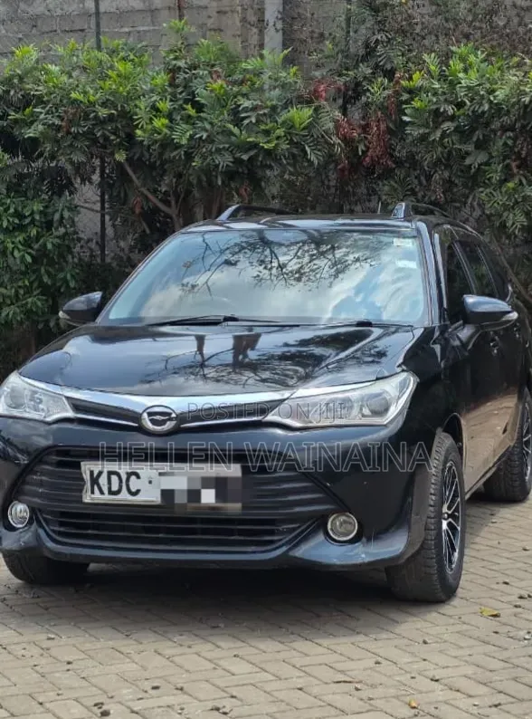 Toyota Corolla Fielder 2015 Black
