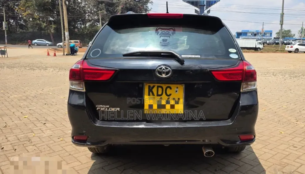 Toyota Corolla Fielder 2015 Black