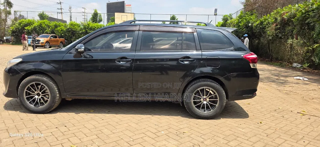 Toyota Corolla Fielder 2015 Black