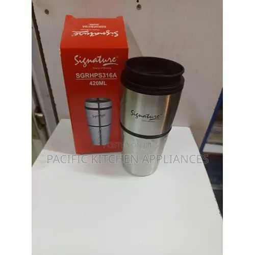 Signature Unbreakable Vacuum Travel Mugs 420ml Thermal Cup for Milk