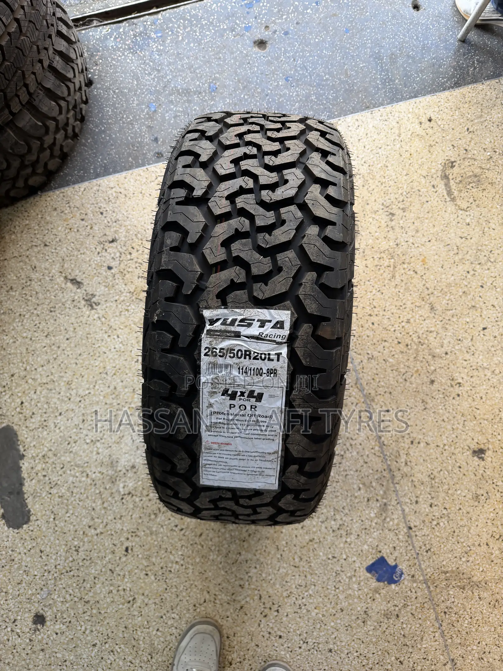 265/50r20 Yusta Tyre a/T