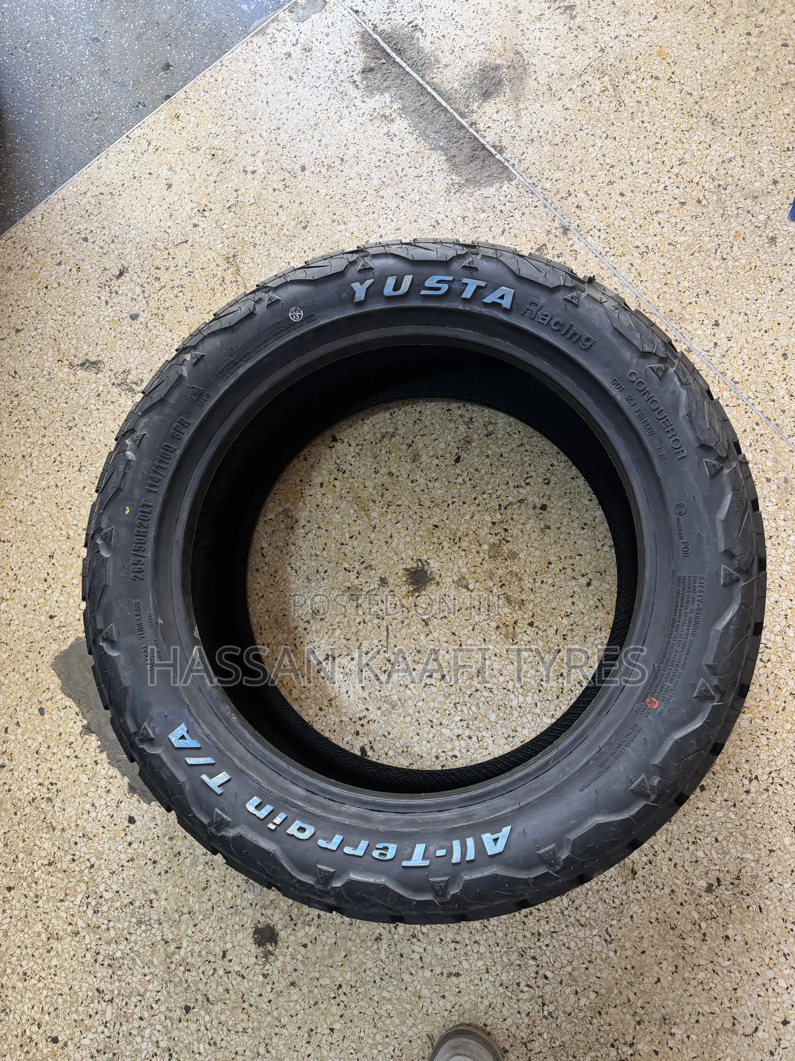 265/50r20 Yusta Tyre a/T