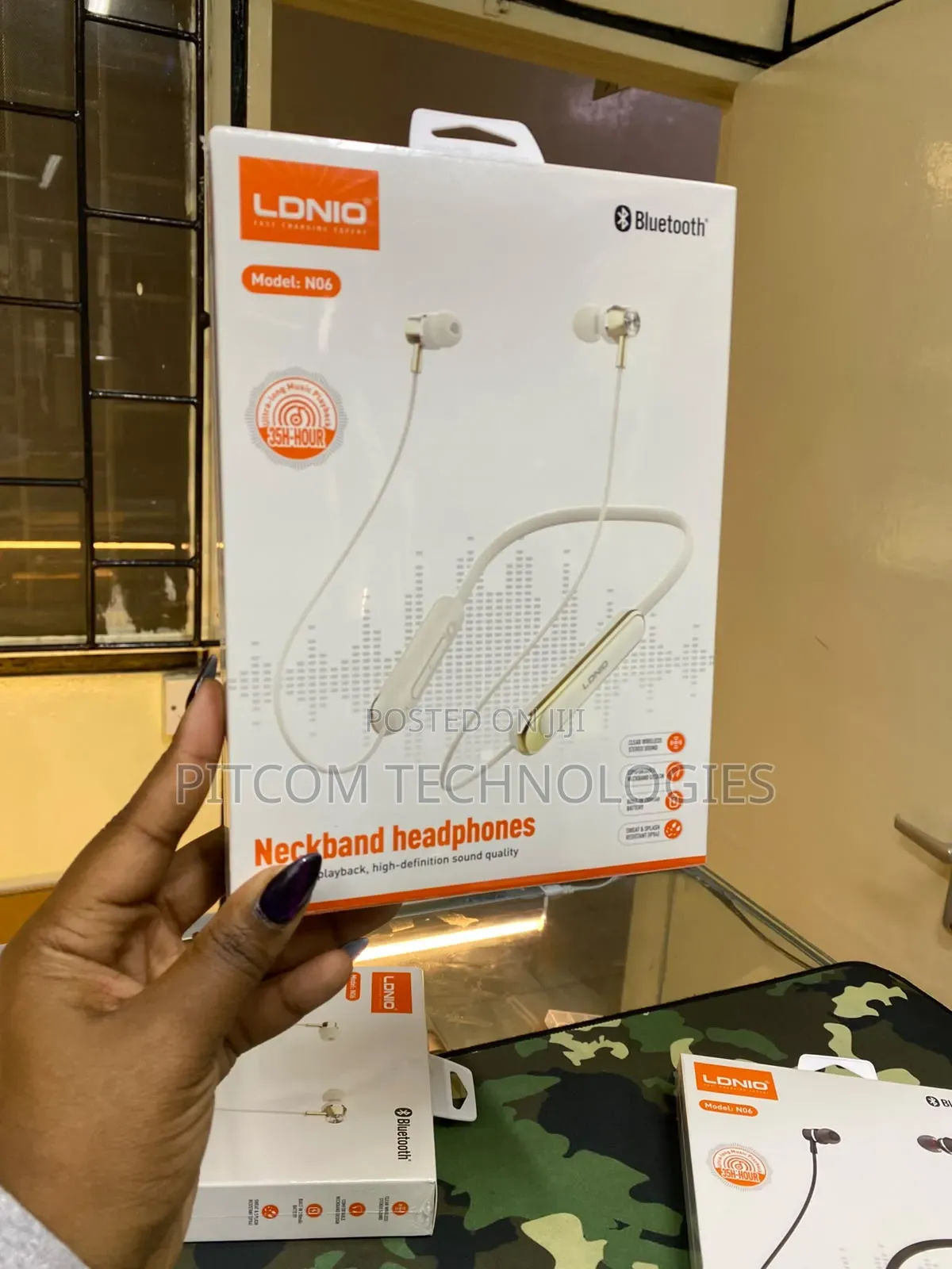 LDNIO N06 Bluetooth Neckband Headphones