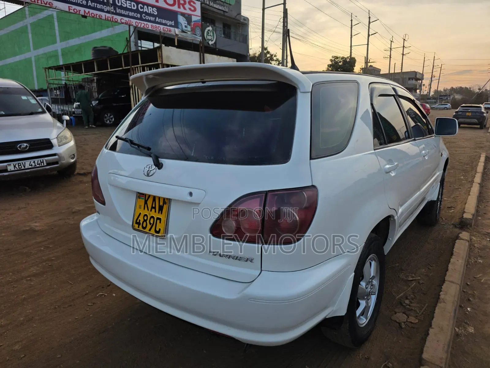 Toyota Harrier 3.0 V6 1999 White