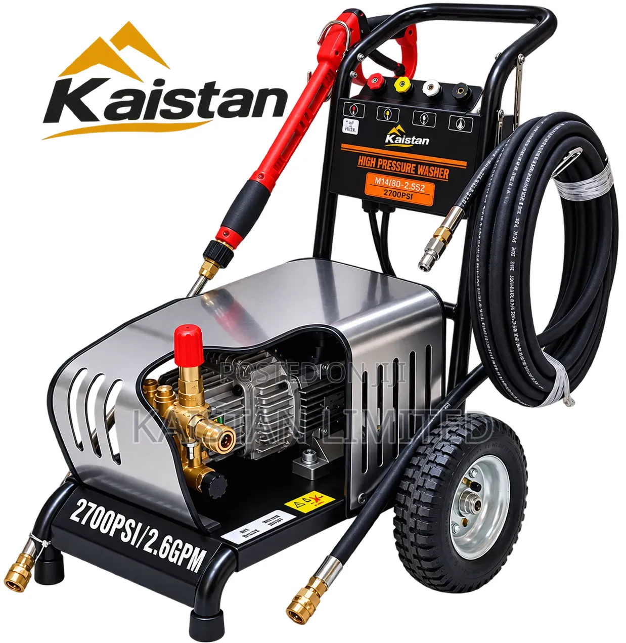 *14M20* Hisaki Japan Electric Pressure Washer 3hp Motor