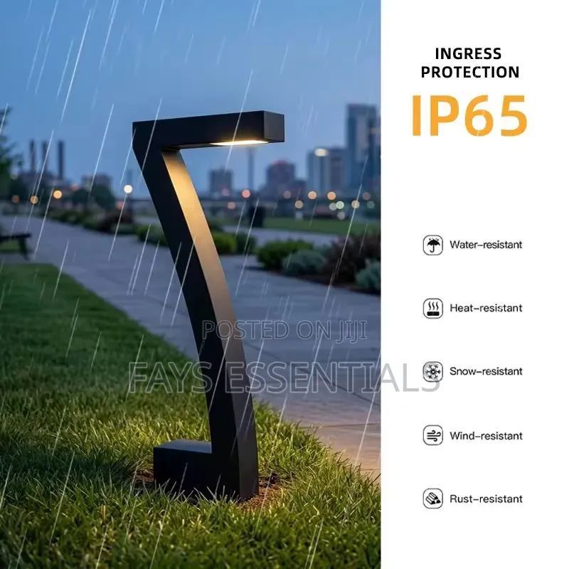A Set of 6 Solar Pathway Lights