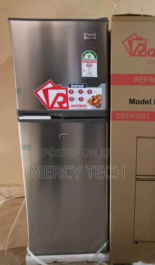 Ramtons 138L Double Door Refrigerator