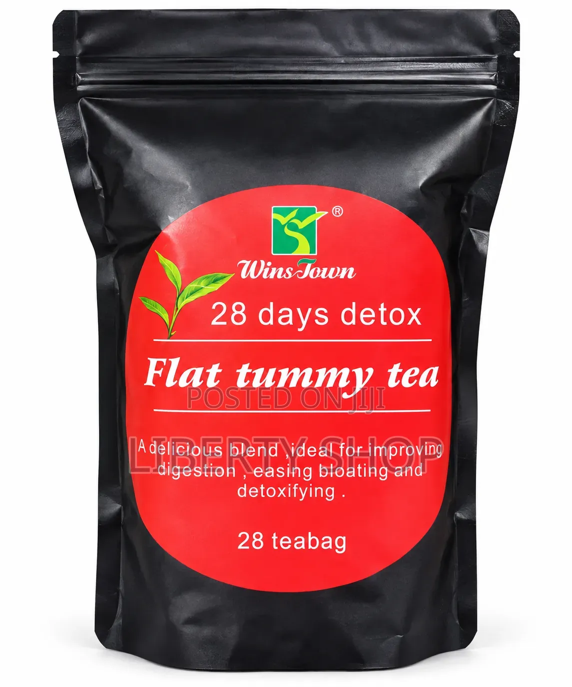 28 Days Detox Flat Tummy Tea – Herbal Tea Blend for Daily Wellness