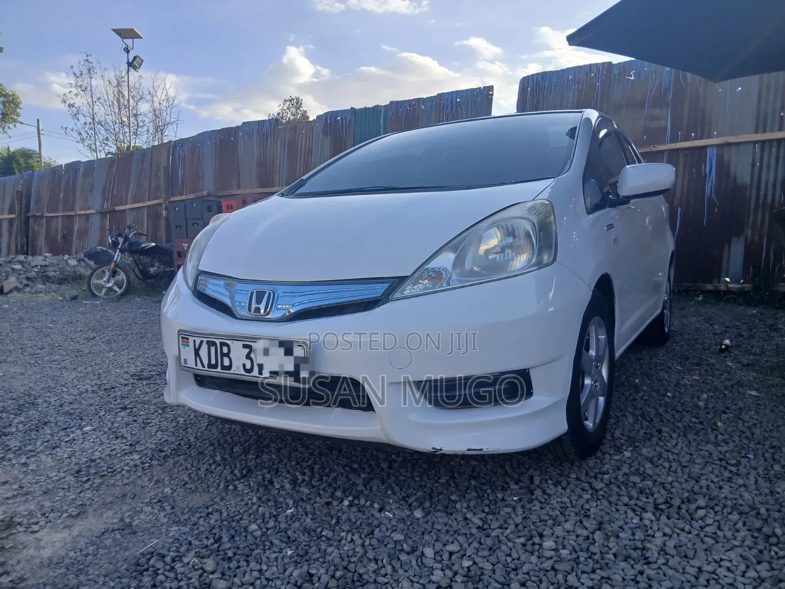 Honda Fit Shuttle 2014 Silver