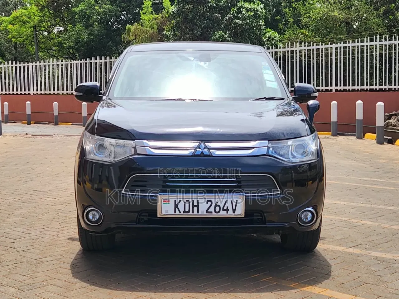 Mitsubishi Outlander ES 4dr SUV (2.4L 4cyl CVT) 2015 Black