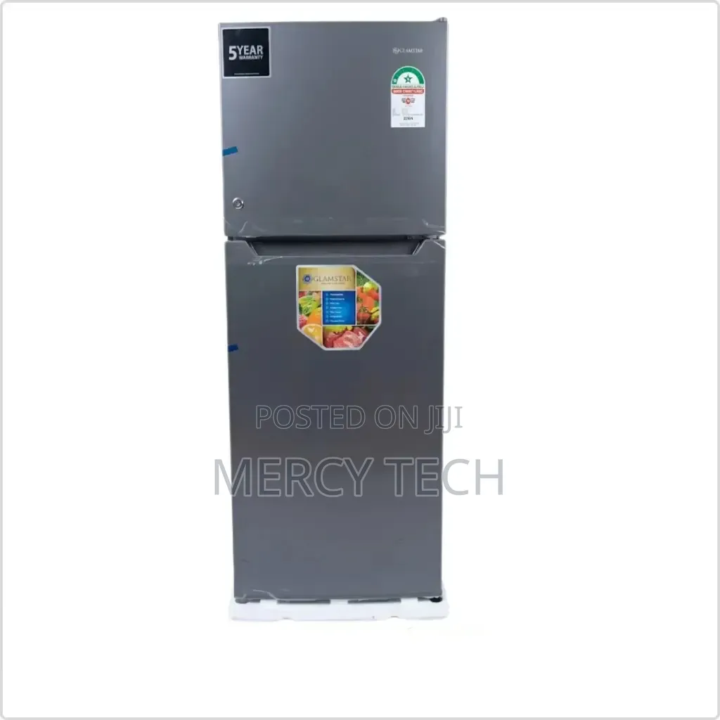 Glamstar GFR-175-DT-I Double Door Fridge (138L)