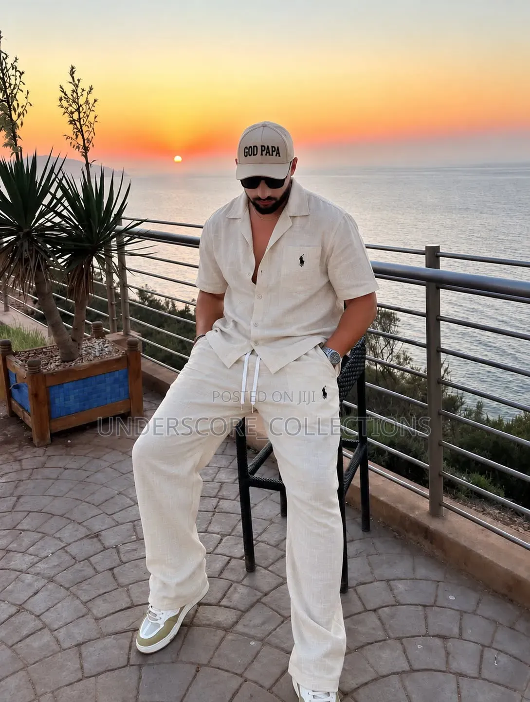 Executive Men Linen Pant Suit-Casual