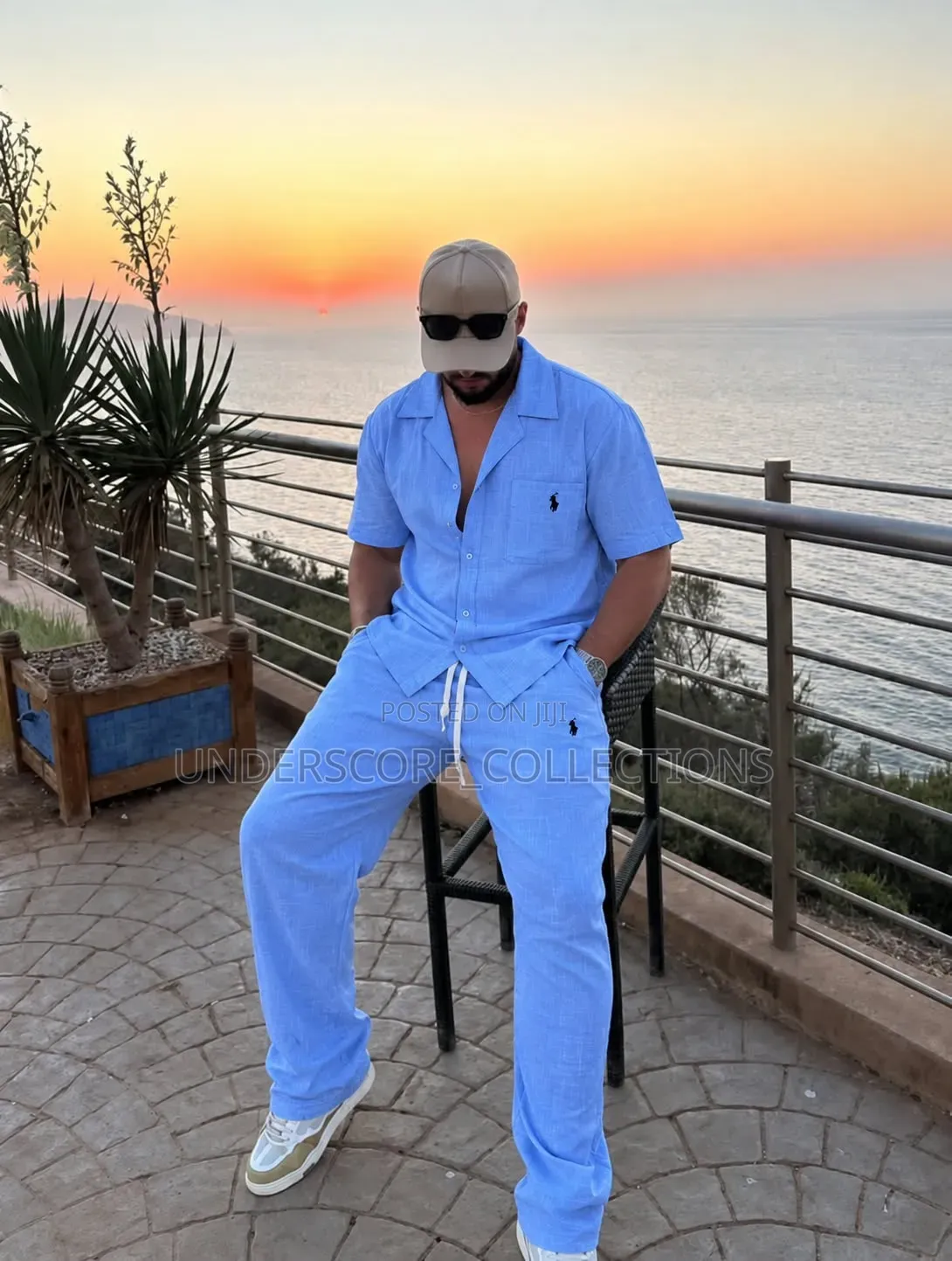 Executive Men Linen Pant Suit-Casual