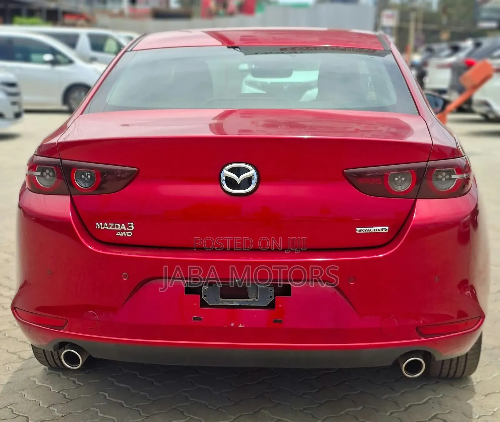 Mazda 3 2019 Red