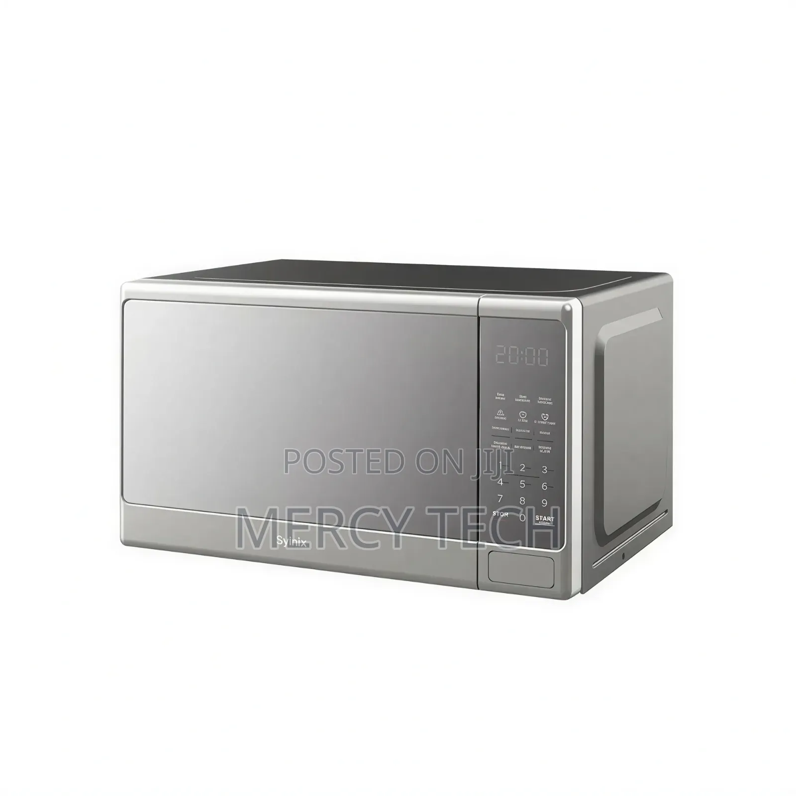 Syinix Digital Microwave 20L (Silver/Black)