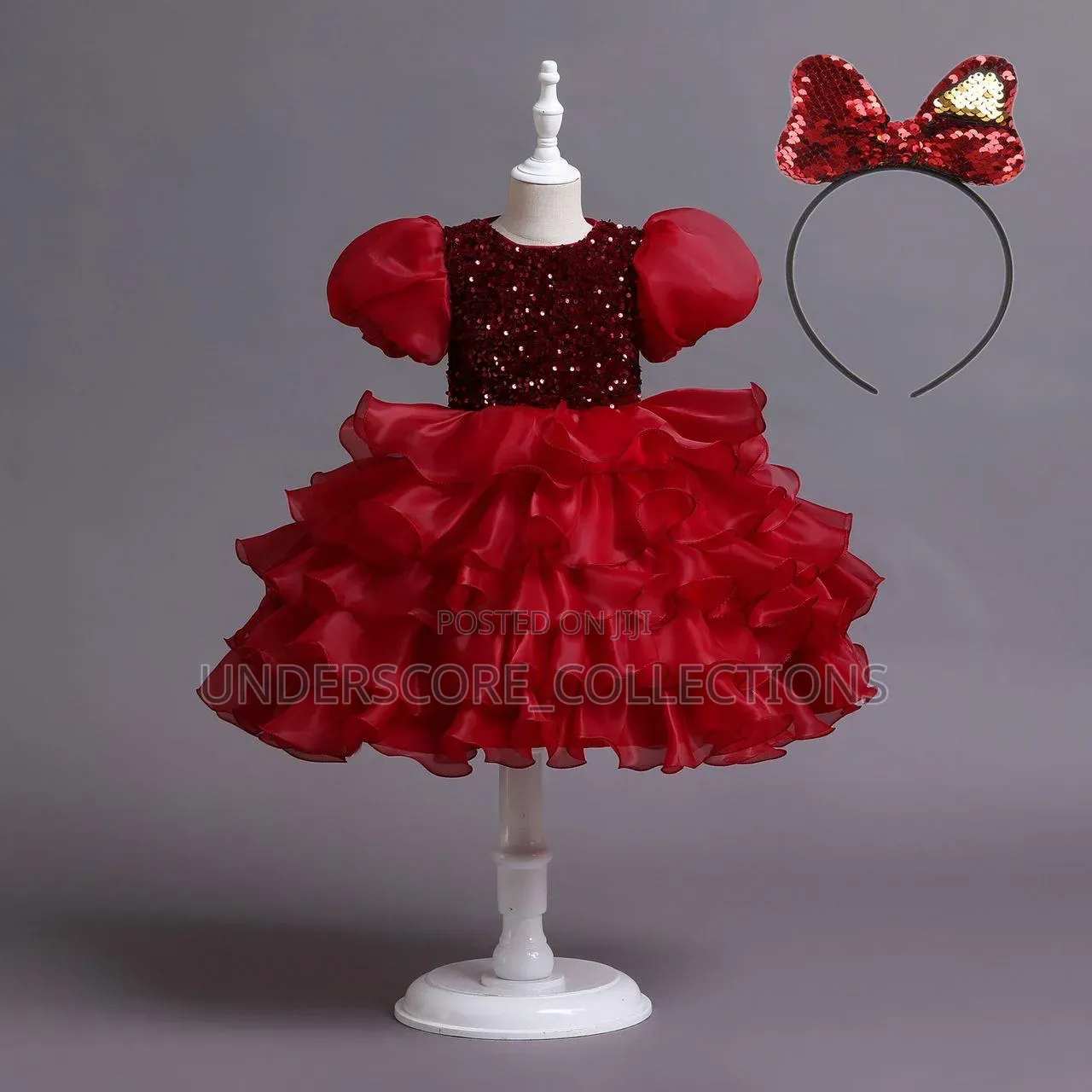 Girls Multilayered Fancy Dresses