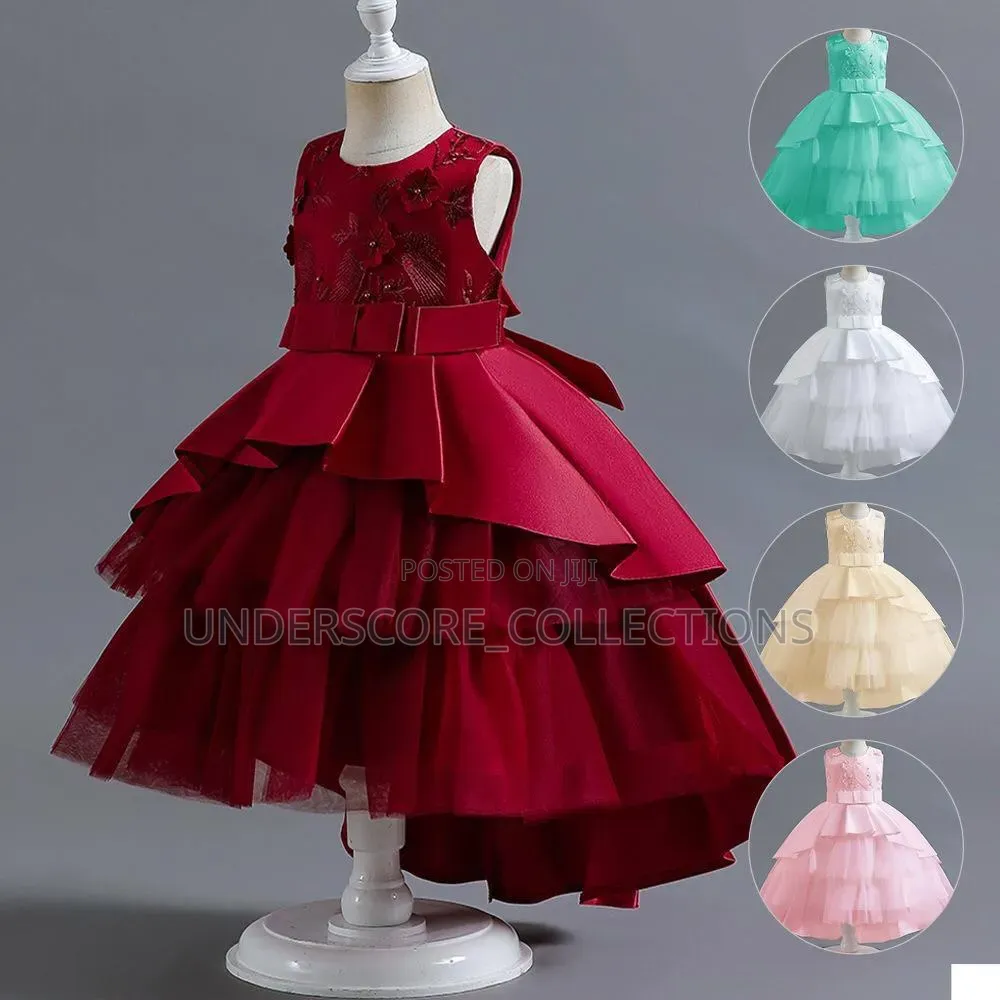 Girls Fancy Designs High Low