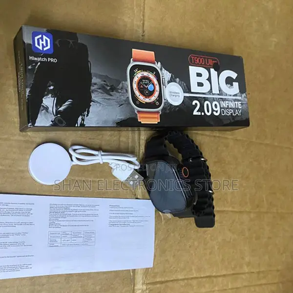 Stylish Digital Display T900 Smart Watch With Modern Design