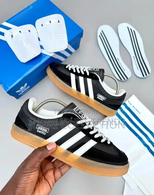 Adidas Bad Bunny Gazelle “Black Brown Sneakers