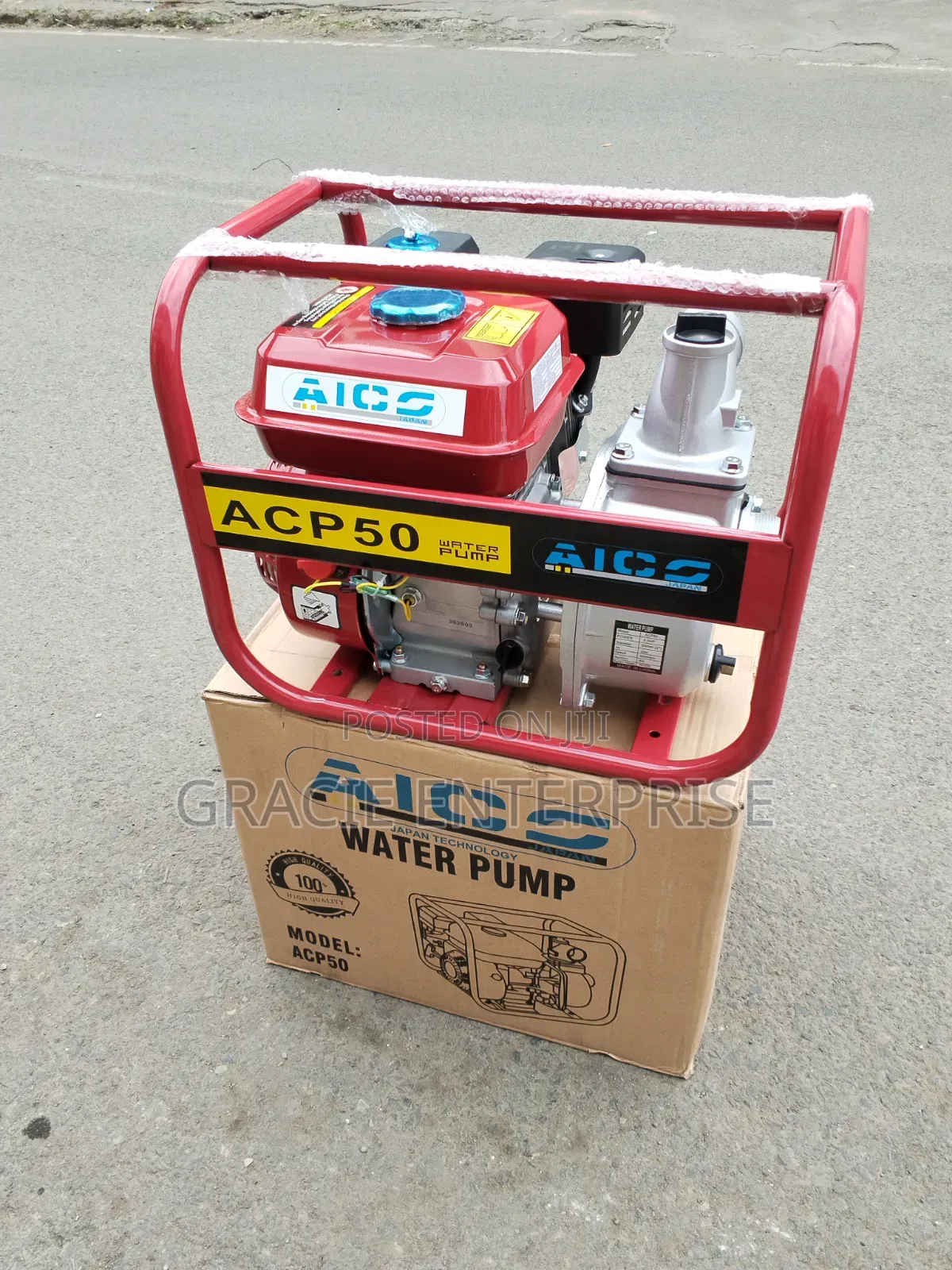 Aico Gasoline Water Pump, Waterpump 2"