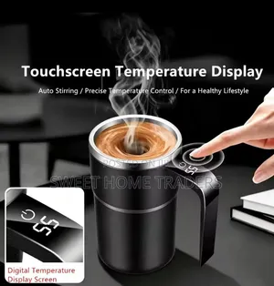 *Rechargeable Automatic Stirring Coffee Cup*