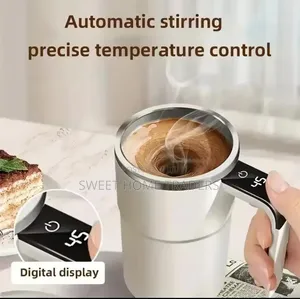 *Automatic Stirring Coffee Cup 380ml