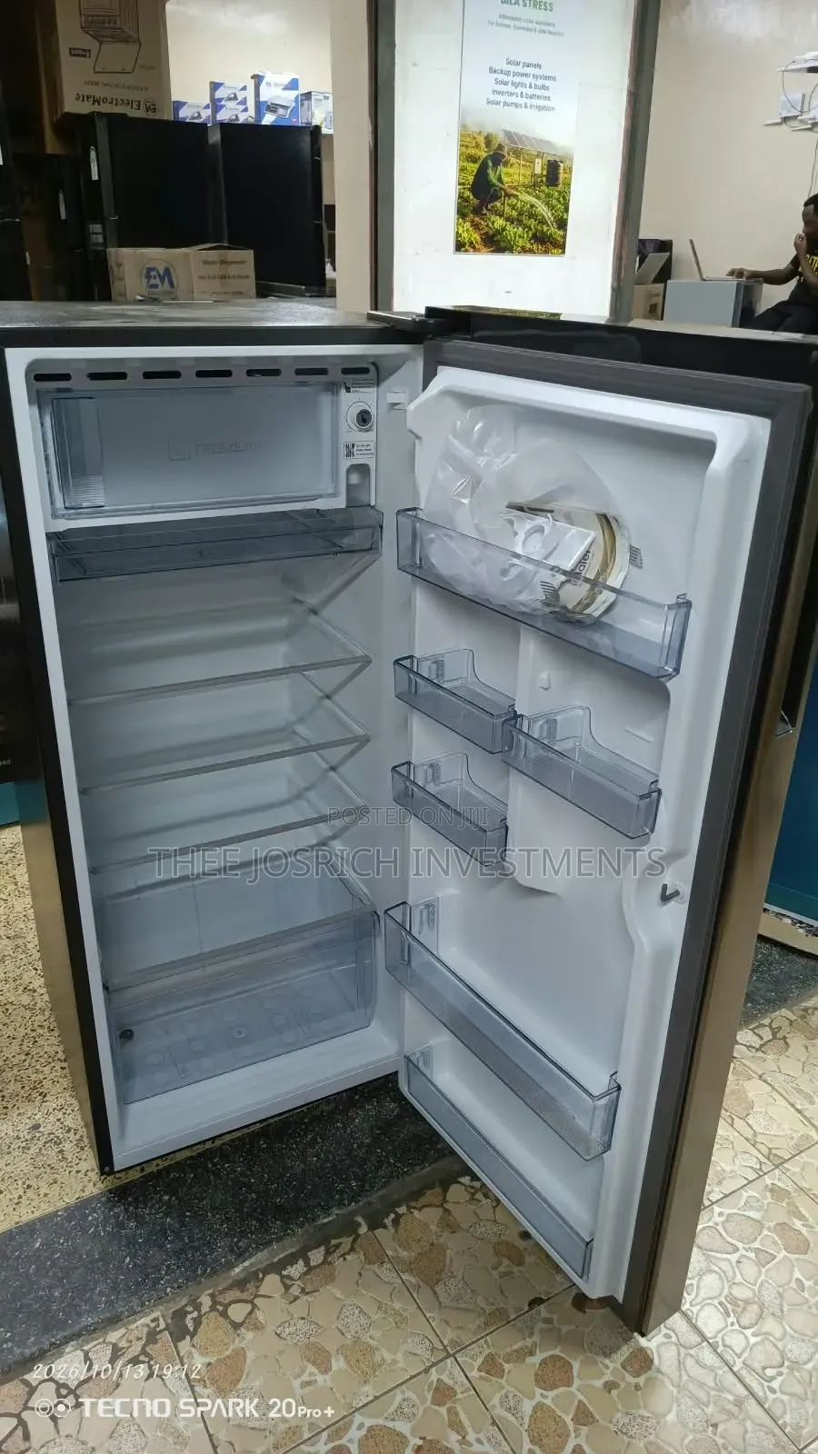 Haier Single Door Refrigerator 160 Litres Gray