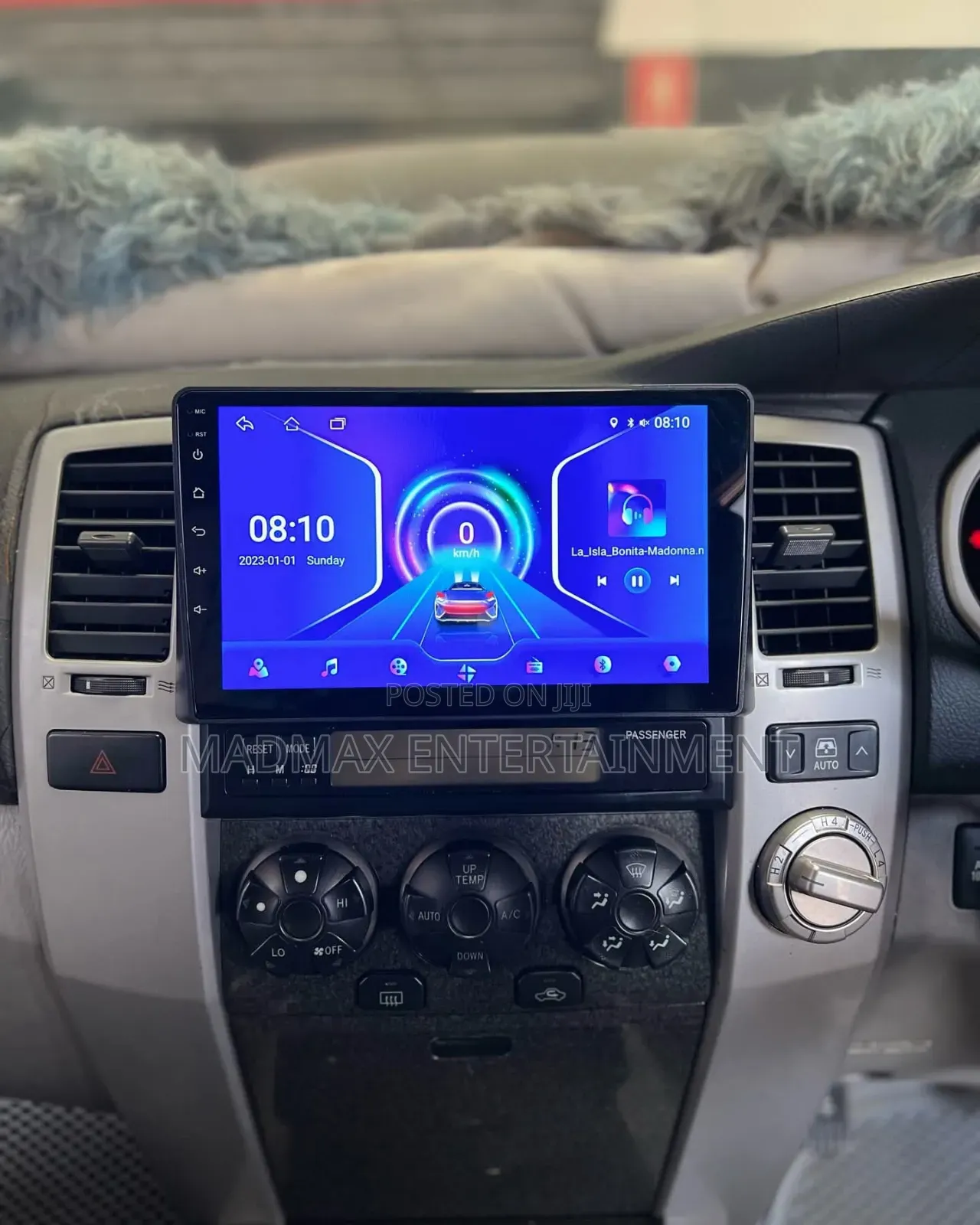 Toyota Hilux Surf 4 Runner Radio Upgrade Smart Radio Reciever Android