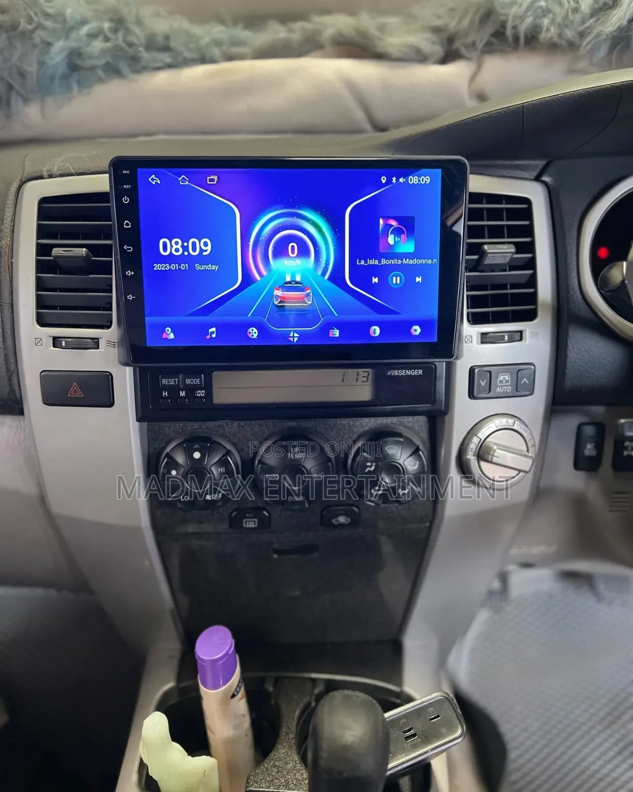 Toyota Hilux Surf 4 Runner Radio Upgrade Smart Radio Reciever Android