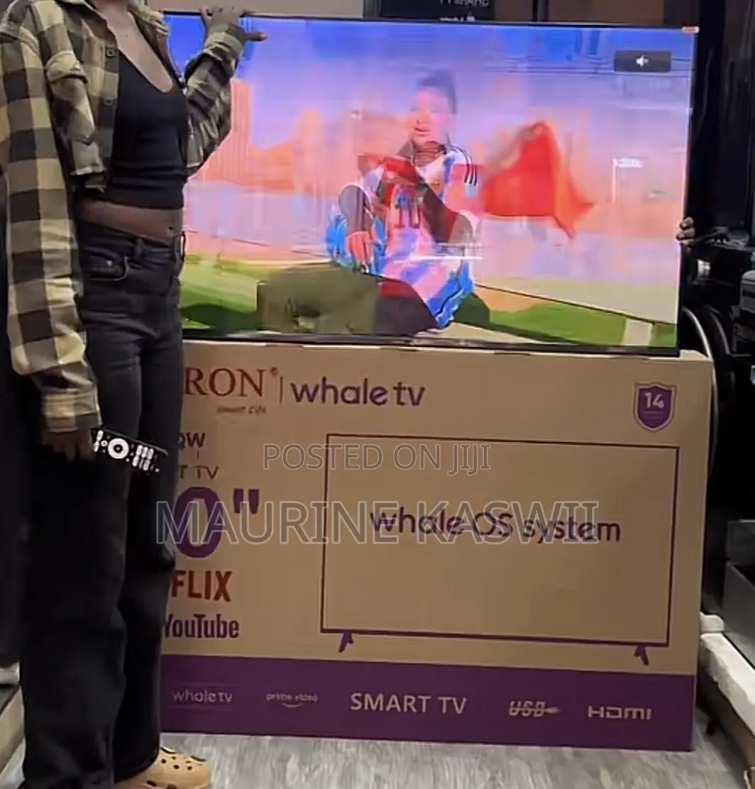 VITRON Qled 50”Smart Frameless TV