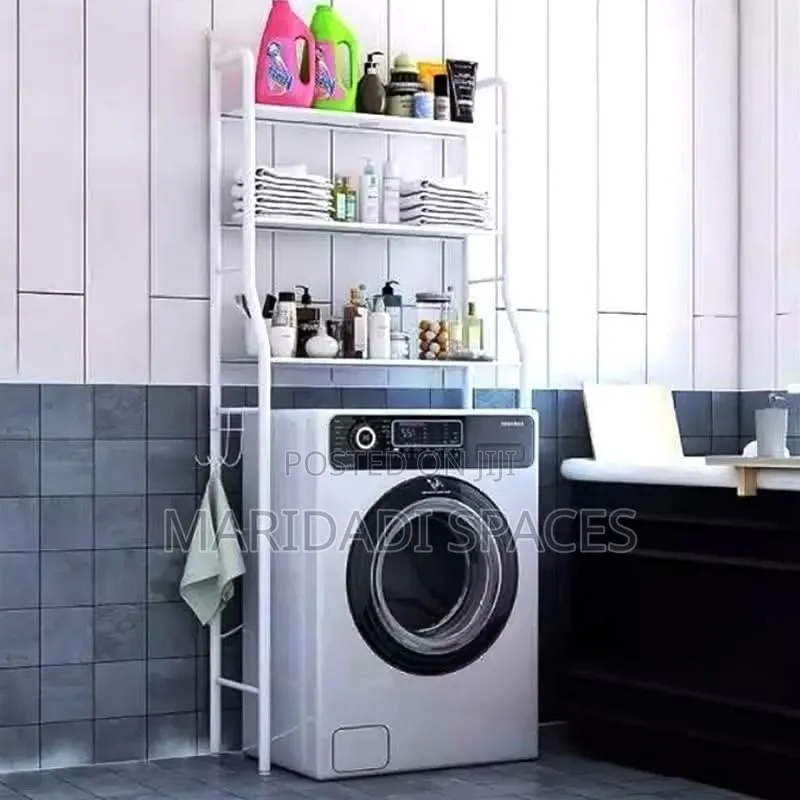 Laundry Room Organizer Rack -Metal Stand Over the Washing Machine