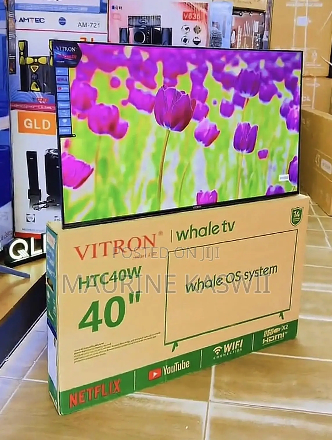 Vitron 40 Inch Whale Smart TV HTC40W