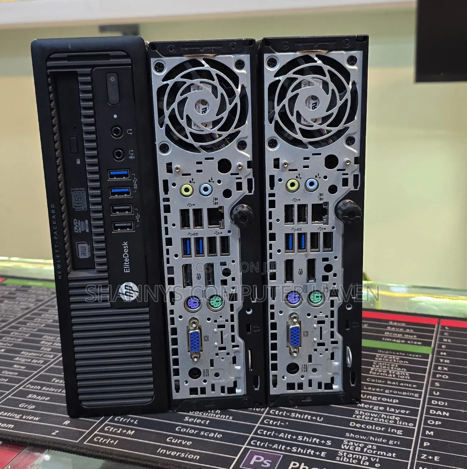 Desktop Computer HP EliteDesk 800 8GB Intel Core i7 HDD 320GB