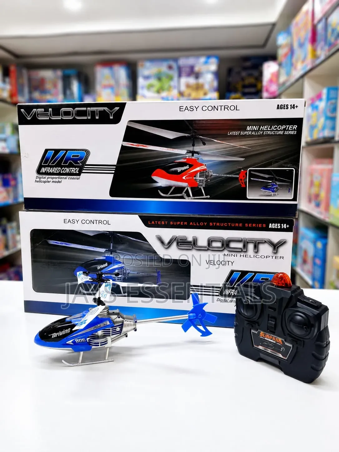 Rechargeable Velocity Helicopter Toy