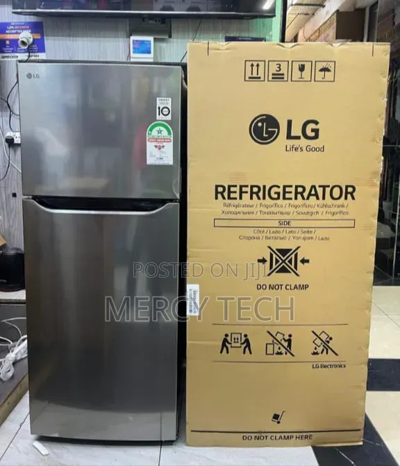 LG No Frost Refrigerator 234L Double Door (Silver)