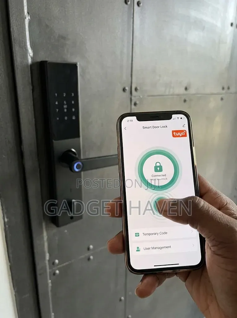 Smart Door Lock With Fingerprint, Password,RFID Card and App Control