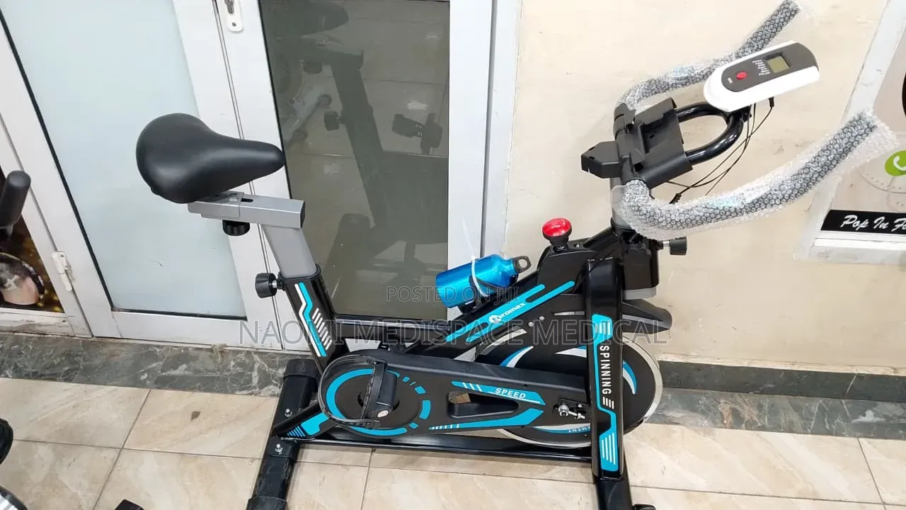 Big Size, Blue, Quality Spine Bike/ Static Bike- For Exercise And