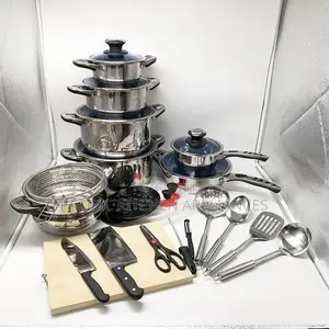 Marwa German Life 30pcs Stainless Cookware Set