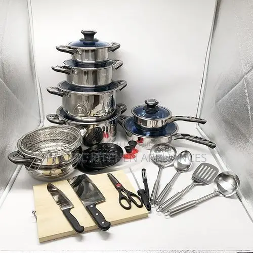 Marwa German Life 30pcs Stainless Cookware Set