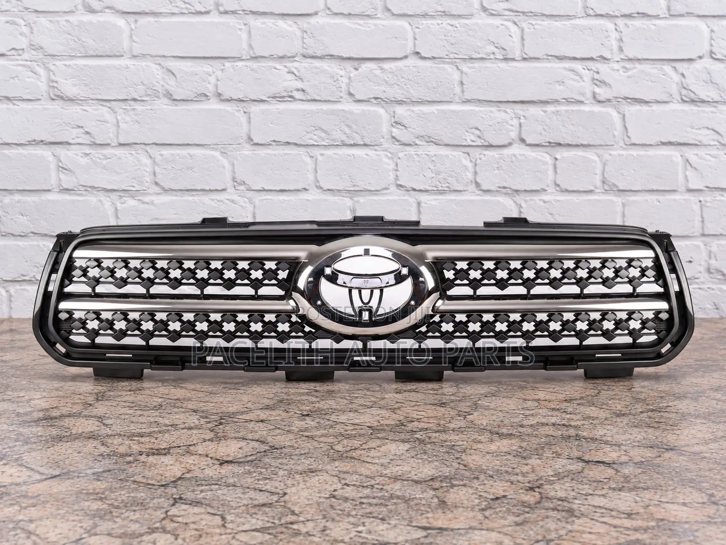 FPI Front Grille Toyota RAV4 2006/2007/2008 Chrome Black