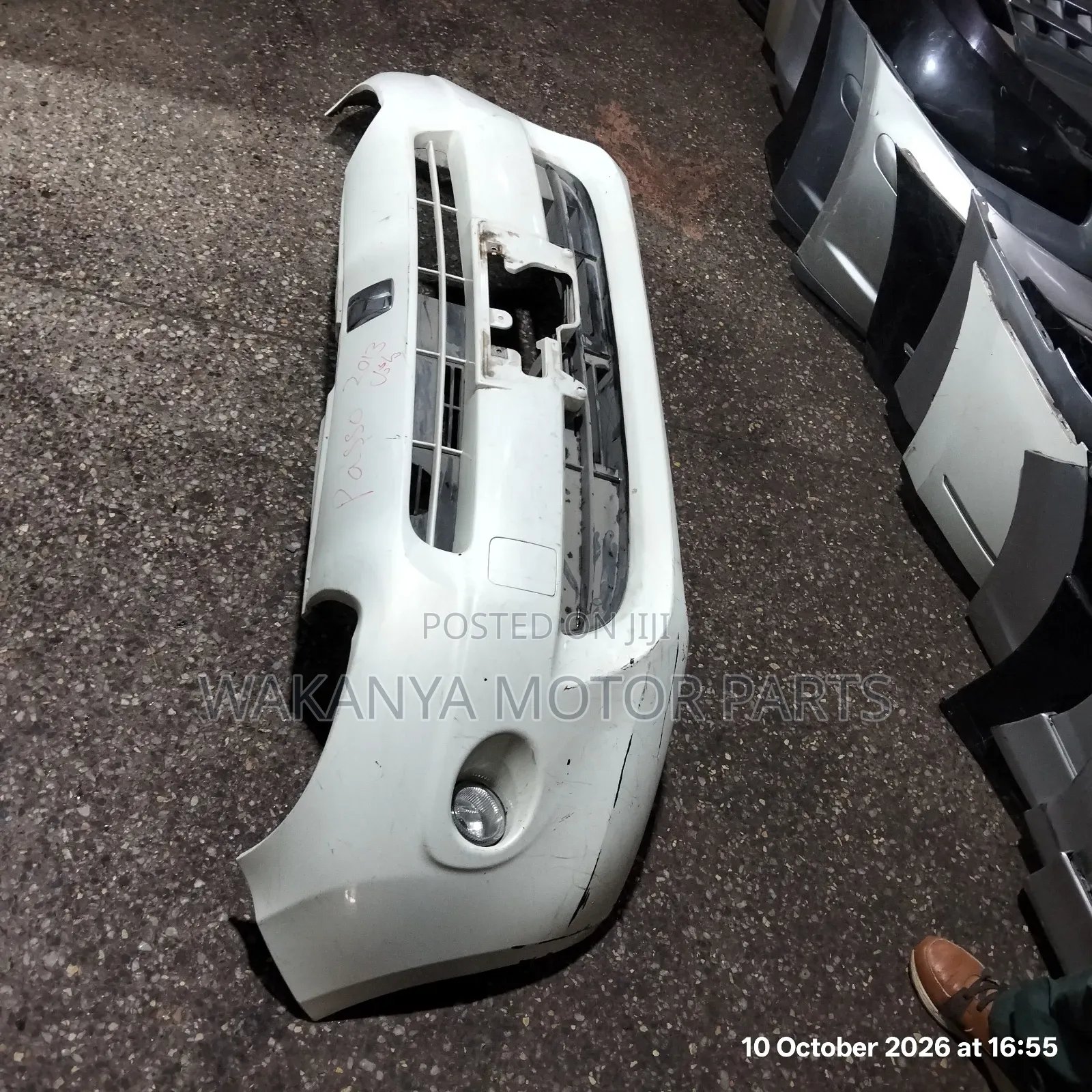 Toyota Passo Models 2012/2013 Front Bumper Complete With Fog Lamps