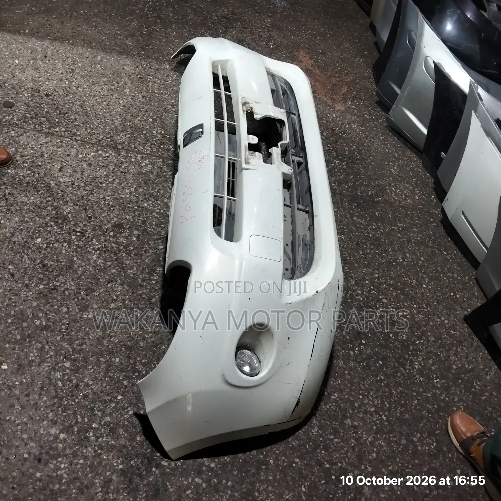 Toyota Passo Models 2012/2013 Front Bumper Complete With Fog Lamps