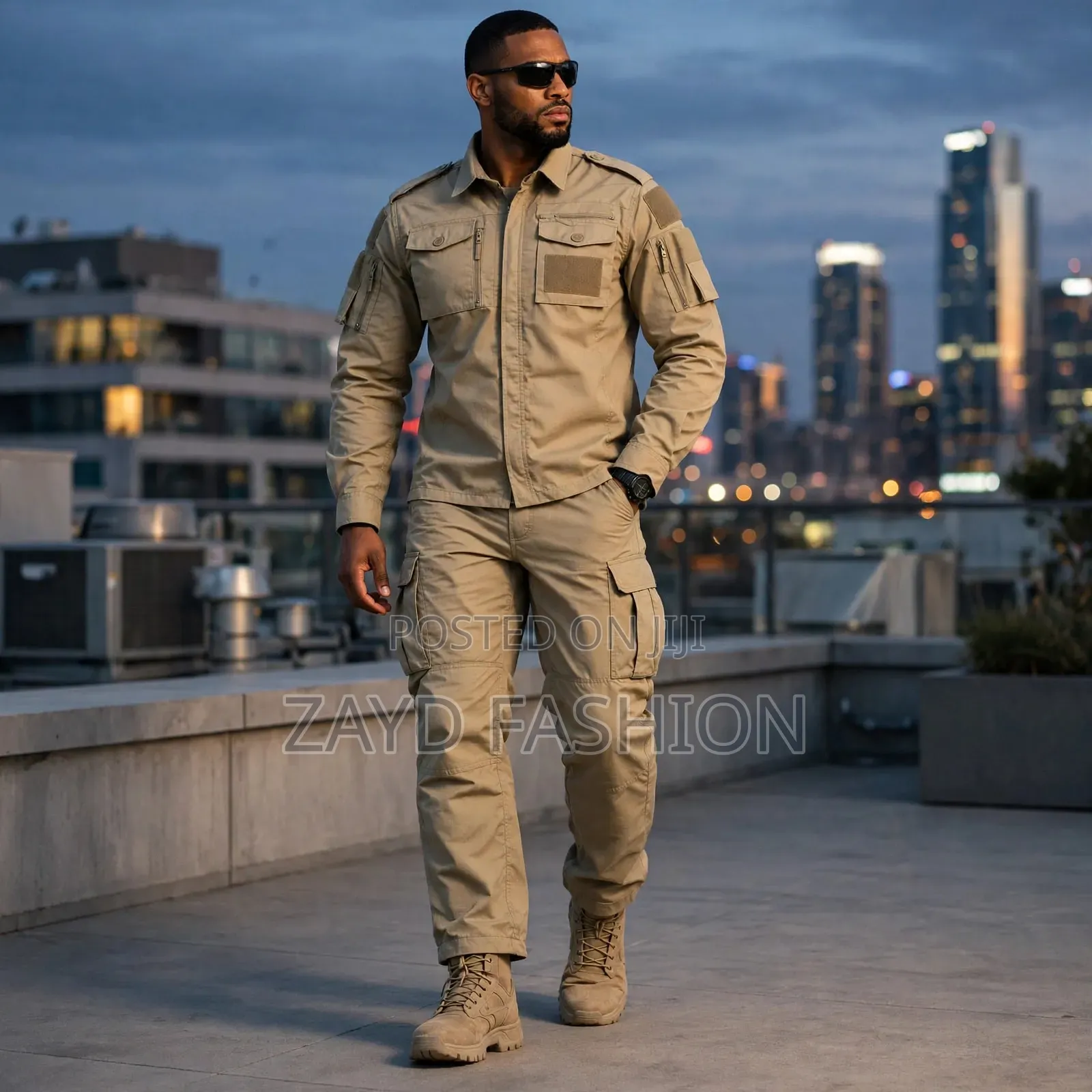 Khaki Full Tactical Suit